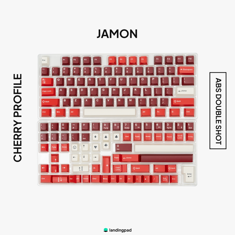Jamon ABS Cherry Profile Keycap Set