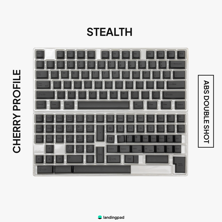 Stealth PBT Keycap Set