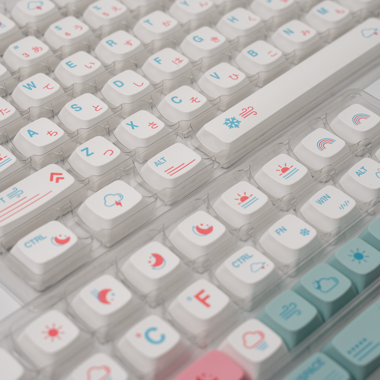 Cute Weather XDA PBT Keycap Set