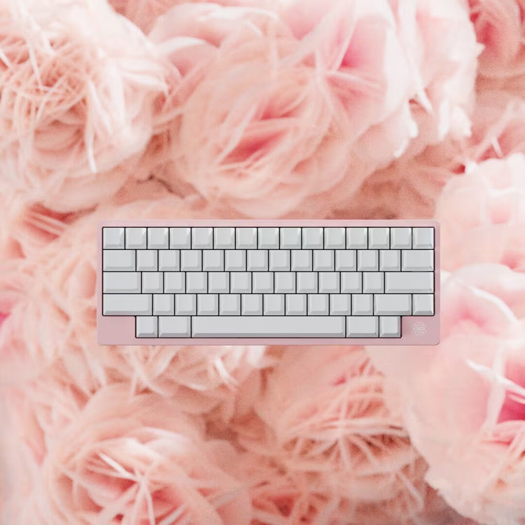 molly60 keyboard HHKB Rose front