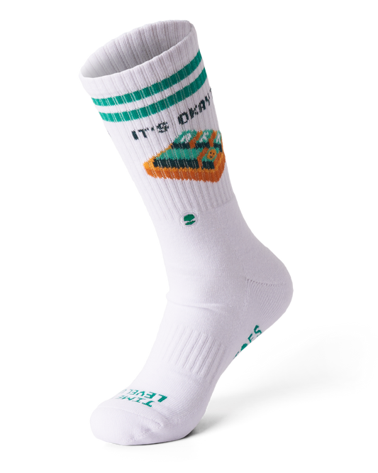 LandingPad X Talking Toes Socks