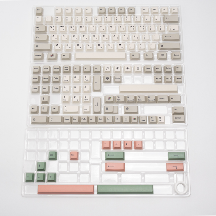 9009 PBT Keycap Set English/Korean Hangul/Japanese