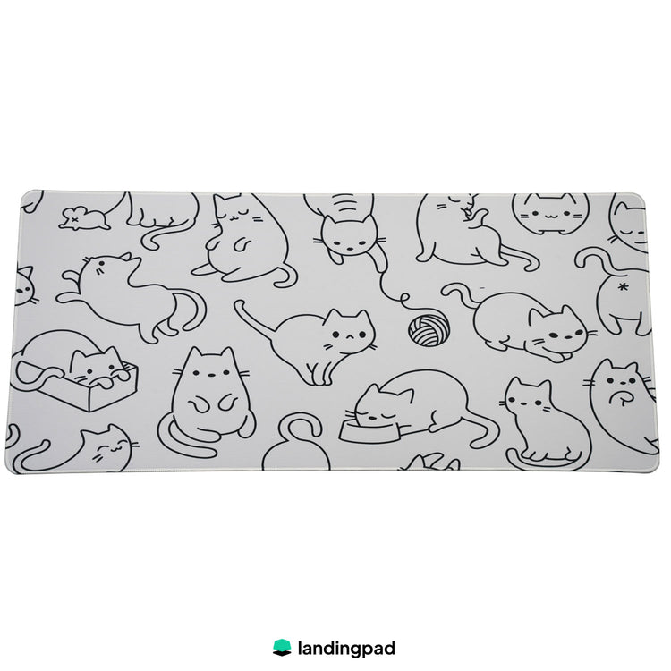 Assorted Fabric Deskmat