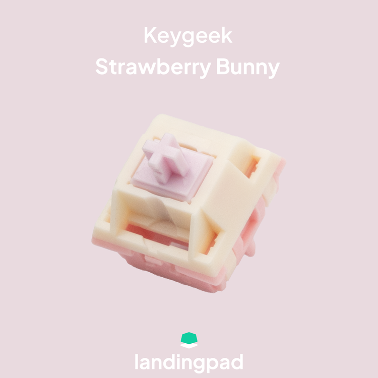 KeyGeek Strawberry Bunny Switch