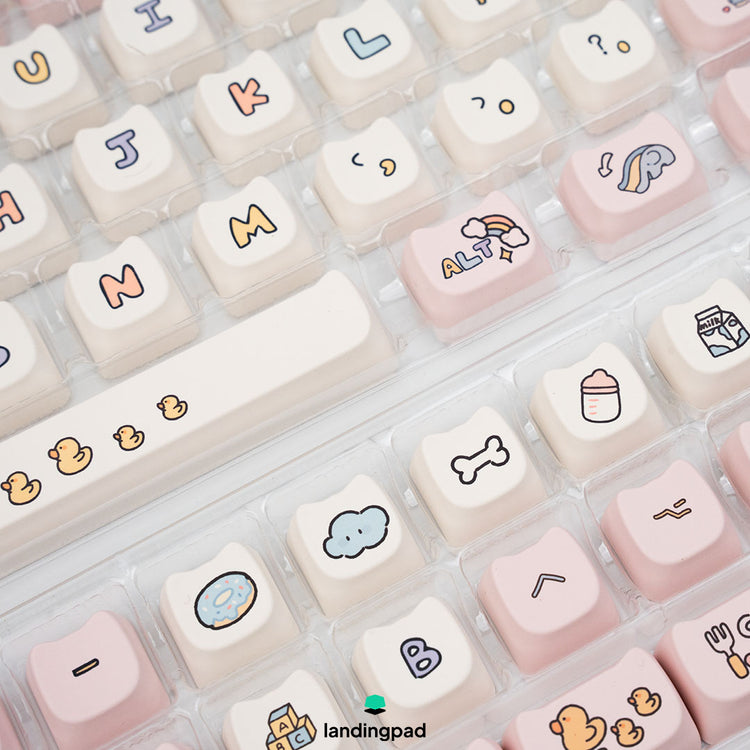 Kindergarten MAO PBT Keycap Set