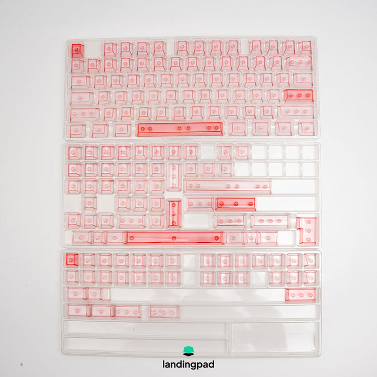 Transparent PC Keycaps