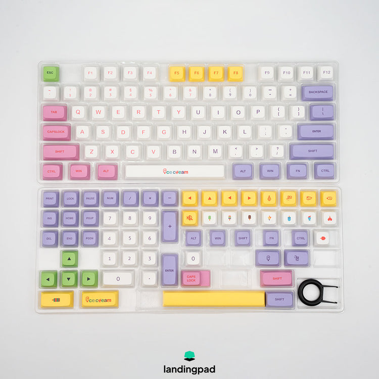 Ice Cream XDA PBT Keycap Set