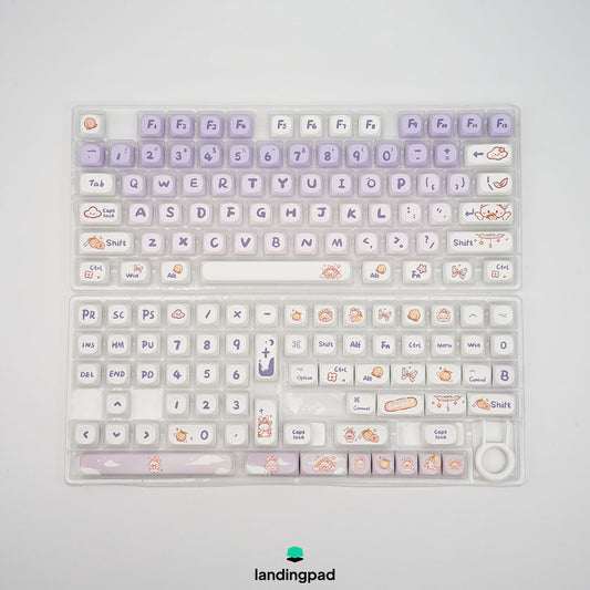 Lavender MOA PBT Keycap Set