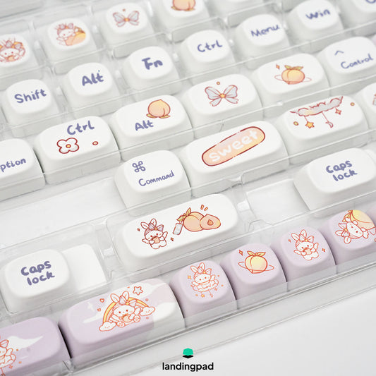 Lavender MOA PBT Keycap Set