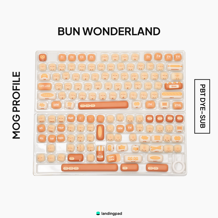 MOG Bun Wonderland Keycap Set