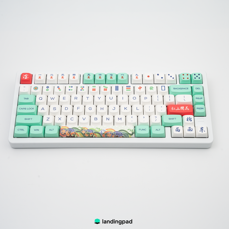 F75 Mahjong Keyboard