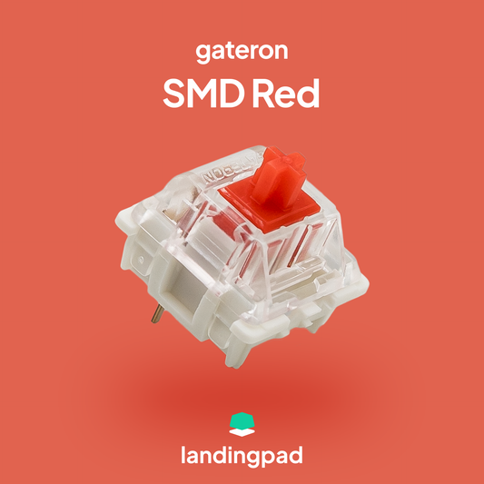 Gateron Milky Top / SMD Red Switch