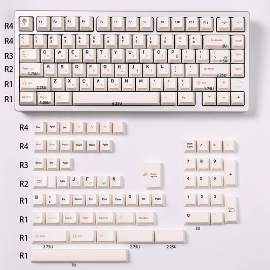 Classic Korean PBT Keycap Set