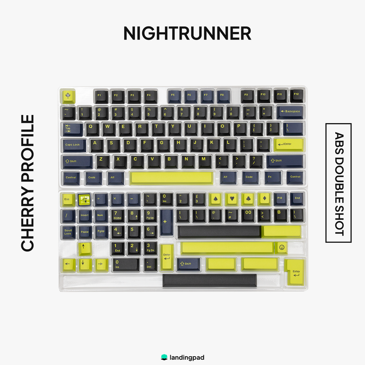 Night Runner ABS Keycap Set