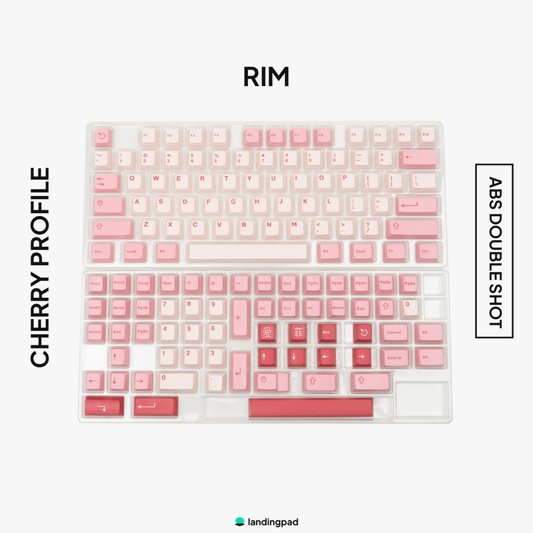 Aifei Rim Cherry Profile Keycap Set
