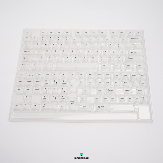 Transparent PC Keycaps