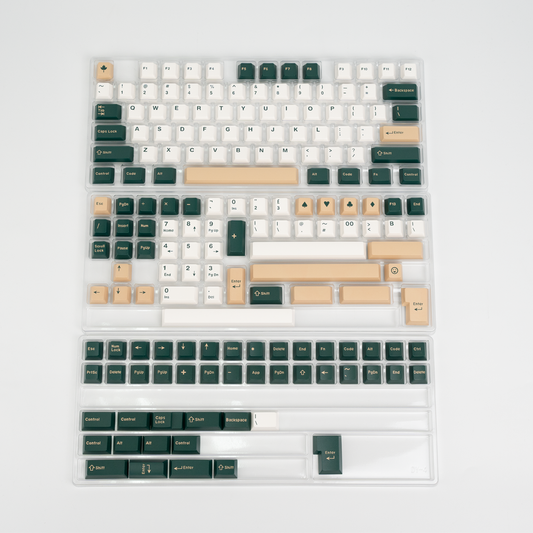 British Racing Green ABS Keycap Set