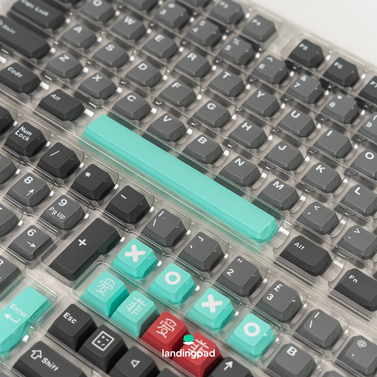 Modern Dolch Dark ABS Keycap Set