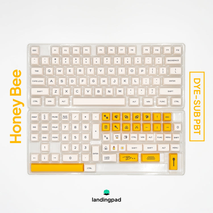 Honey Bee PBT XDA Keycap Set