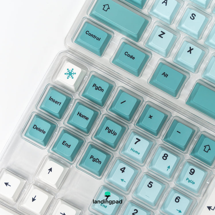 Iceberg PBT Keycap Set (English/Japanese Legends)