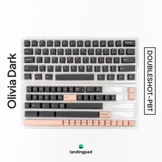 Olivia Dark PBT Keycap Set