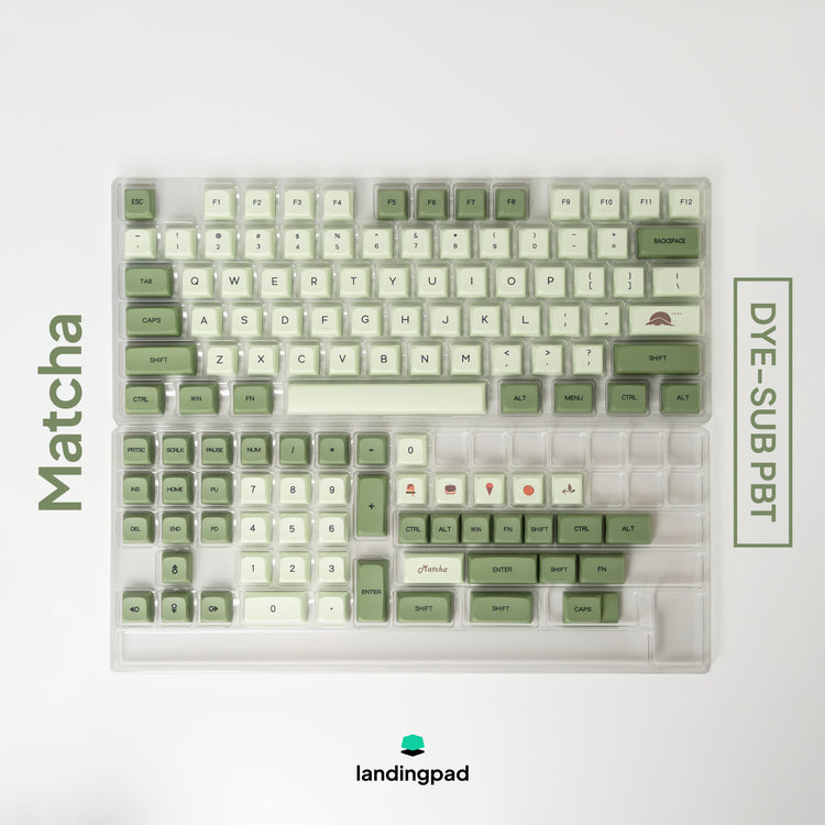 Matcha PBT Keycap Set