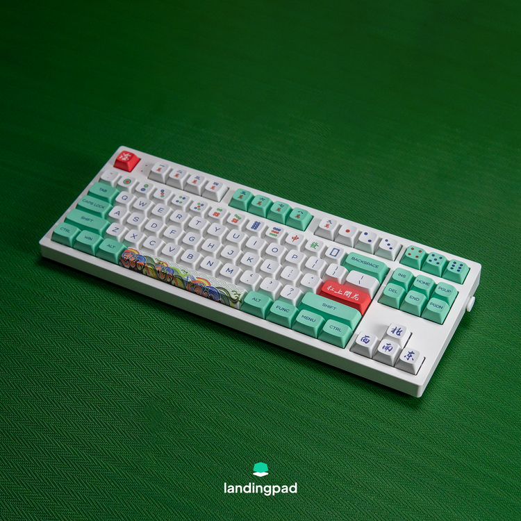 Mahjong PBT Keycap Set