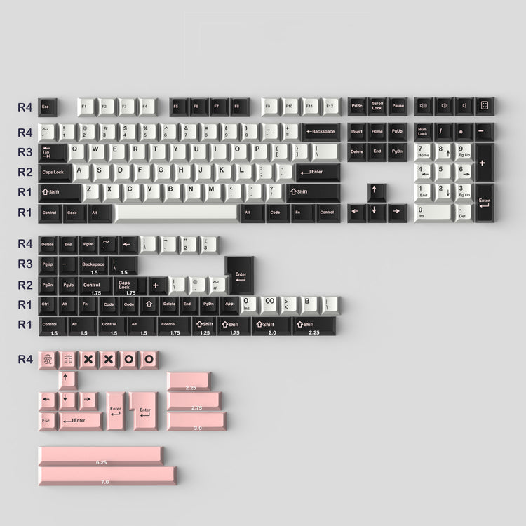 Olivia Light ABS Keycap Set