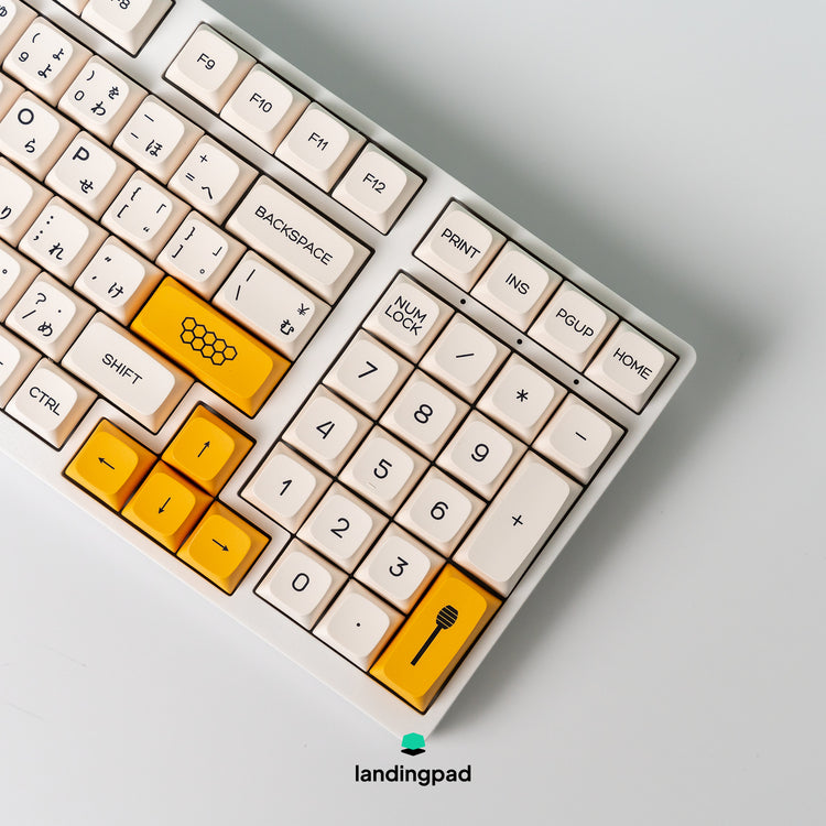 Honey Bee PBT XDA Keycap Set